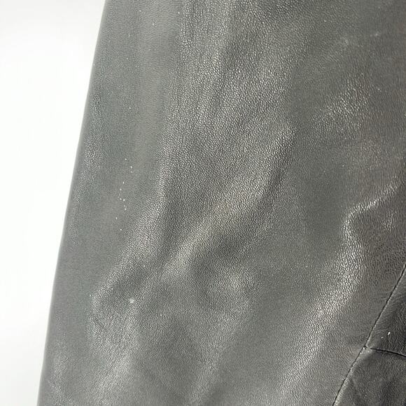 Brooks Brothers 100% leather button up leather jacket sz XS - Picture 6 of 8